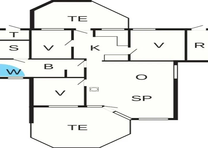 Semesterbostad 6 Person In